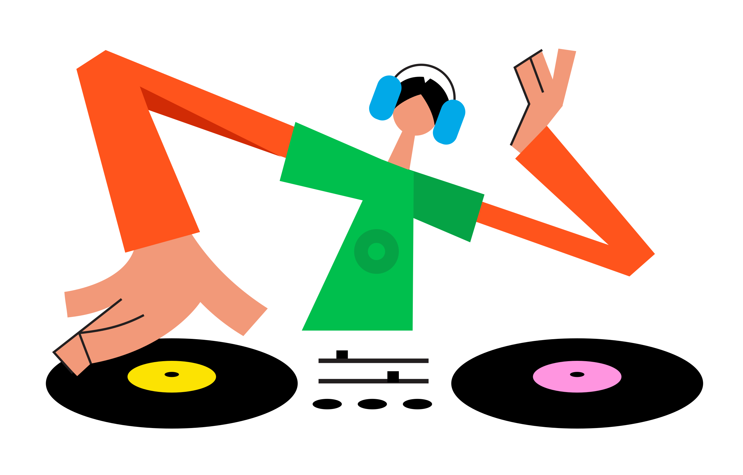 DJ playing music